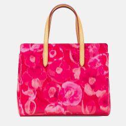 Louis Vuitton Pink Monogram Vernis Ikat Catalina BB