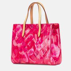 Louis Vuitton Pink Monogram Vernis Ikat Catalina BB