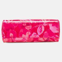 Louis Vuitton Pink Monogram Vernis Ikat Catalina BB