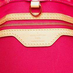 Louis Vuitton Pink Monogram Vernis Ikat Catalina BB