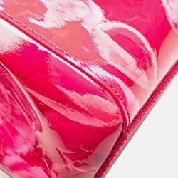 Louis Vuitton Pink Monogram Vernis Ikat Catalina BB