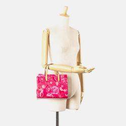 Louis Vuitton Pink Monogram Vernis Ikat Catalina BB