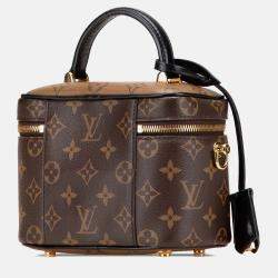 Louis Vuitton Brown Monogram Reverse Vanity PM