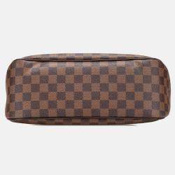 Pre Owned Louis Vuitton Brown Damiere Ebene Besace Rosebery