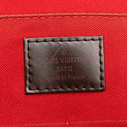Pre Owned Louis Vuitton Brown Damiere Ebene Besace Rosebery