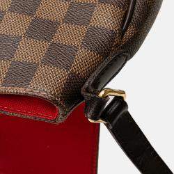 Pre Owned Louis Vuitton Brown Damiere Ebene Besace Rosebery