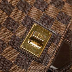 Pre Owned Louis Vuitton Brown Damiere Ebene Besace Rosebery
