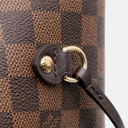 Louis Vuitton Brown Damier Ebene Neverfull MM