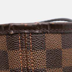 Louis Vuitton Brown Damier Ebene Neverfull MM