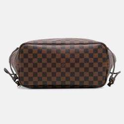 Louis Vuitton Brown Damier Ebene Neverfull MM