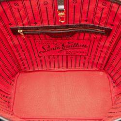 Louis Vuitton Brown Damier Ebene Neverfull MM