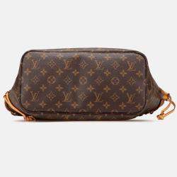Louis Vuitton Brown Monogram Neverfull MM