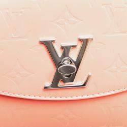 Pre Owned Louis Vuitton Pink Monogram Vernis Pasadena Handbag