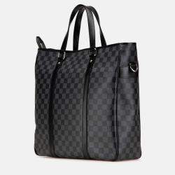 Louis Vuitton Black Damier Graphite Tadao Bag PM