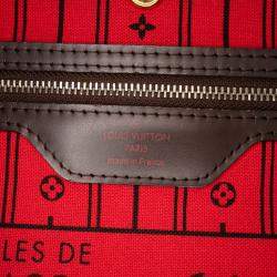Louis Vuitton Brown Damier Ebene Neverfull GM