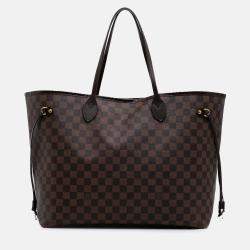 Louis Vuitton Brown Damier Ebene Neverfull GM