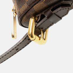 Pre Owned Louis Vuitton Brown Damier Ebene Ravello GM