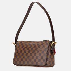 Pre Owned Louis Vuitton Brown Damier Ebene Ravello GM