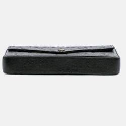 Louis Vuitton Black Monogram Empreinte Pochette Felicie