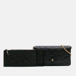 Louis Vuitton Black Monogram Empreinte Pochette Felicie
