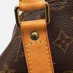 Louis Vuitton Brown Monogram Keepall Bandouliere 55