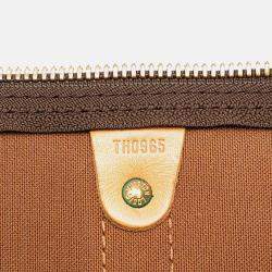 Louis Vuitton Brown Monogram Keepall Bandouliere 55