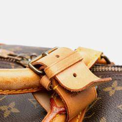Louis Vuitton Brown Monogram Keepall 55