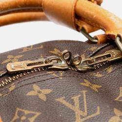 Louis Vuitton Brown Monogram Keepall 55