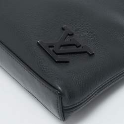 Louis Vuitton Black Aerogram Leather Takeoff Pouch