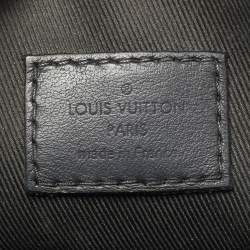 Louis Vuitton Black Aerogram Leather Takeoff Pouch