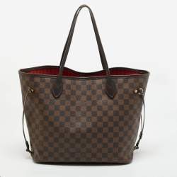 Louis Vuitton Damier Ebene Canvas Neverfull MM Bag