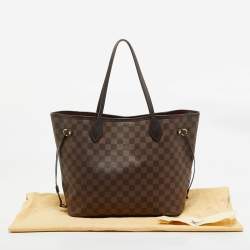 Louis Vuitton Damier Ebene Canvas Neverfull MM Bag