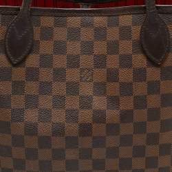 Louis Vuitton Damier Ebene Canvas Neverfull MM Bag