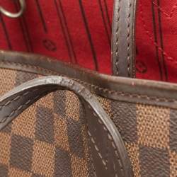 Louis Vuitton Damier Ebene Canvas Neverfull MM Bag