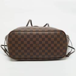 Louis Vuitton Damier Ebene Canvas Neverfull MM Bag
