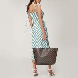 Louis Vuitton Damier Ebene Canvas Neverfull MM Bag