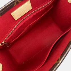 Louis Vuitton Brown Coated Canvas Monogram Sac Pla BB