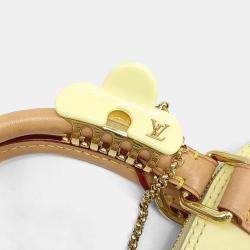 Louis Vuitton Yellow Patent Leather Vernis Alma BB bag