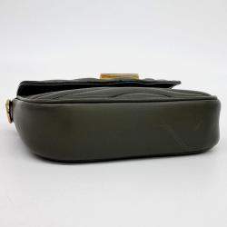 Louis Vuitton Green Leather New Wave Multi Pochette bag