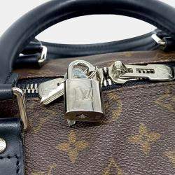 Louis Vuitton Brown Canvas Makassar Bandouliere Keepall 45 bag