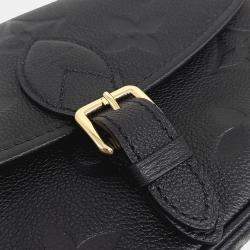 Louis Vuitton Black Leather Empreinte Diane bag