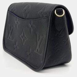 Louis Vuitton Black Leather Empreinte Diane bag