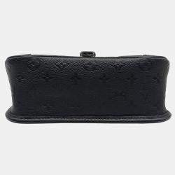 Louis Vuitton Black Leather Empreinte Diane bag