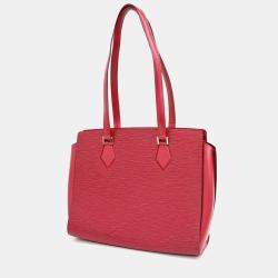 Louis Vuitton Red Epi Leather Duplex Shoulder Bag