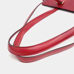 Louis Vuitton Red Epi Leather Duplex Shoulder Bag