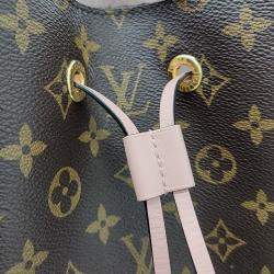 Louis Vuitton Brown Coated Canvas Monogram Neonoe bag