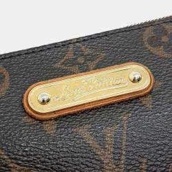 Pre Owned Louis Vuitton Brown PVC Monogram Eva Clutch