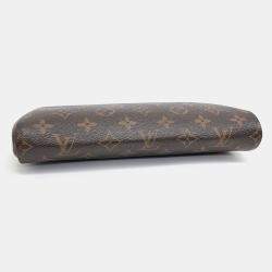 Pre Owned Louis Vuitton Brown PVC Monogram Eva Clutch