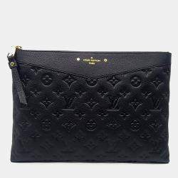ハンドバッグ LOUIS VUITTON Monogram Clutch VTG LOUIS VUITTON POCHETTE CLUTCH HAND BAG MONOGRAM LEATHER
