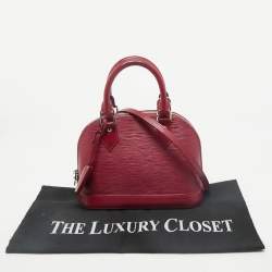 Louis Vuitton Grenade Epi Leather Alma BB Bag